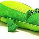 Big Joe Pool Petz Small Alligator, No Inflation Needed Animal Floating Pool Toy Float, Mesh