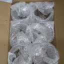 Patelai Set of 11 Clear Glasses 10.5 oz Water Goblet Glass Stemmed Water Glasses for Juice Wine Beer Tea Milk Cold Beverages Drinks Dishwasher Safe