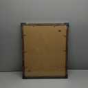 16x20 Frames Set of 2, Rustic Brown Wood Style - Display 16 x 20 Picture without Mat or 11x14 Picture with Mat, Wall Mounting Horizontal and Vertical