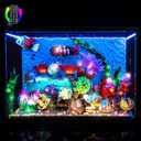 Light kit Compatible with Lego 10366 Tropical Aquarium - No Model Only Light, LED Lighting Accessories Compatible with Lego Icons Aquarium 10366 Fish Tank (RC Version)