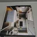 100FT COB Led Strip Lights, Uniform 6500K COB Rope Light,Bright Daylight White lights,High Density,App/Remote Control,Indoor 24V Cuttable Cabinet Lights for Bedroom,Bookshelf,Showcase,Kitchen