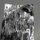 6 Packs 10 Feet Foil Fringe Garland Metallic Foil Tinsel Fringe Garland Wall Hanging Fringe Banner for Parade Floats, Wedding, Christmas，Birthday Party Halloween Decor (Silver)
