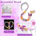 Meland Princess Dresses for Girls - Light Up Princess Costume for Little Girl, Halloween Costumes & Gift for Toddler Age 3-10 (5-6 Years)