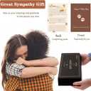 Pet Memorial Wind Chime, Dog Memorial Gifts for Loss of Dog, Pet Loss Sympathy Condolence Bereavement Passing Away Gift (B-leaf-gold)