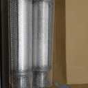 LCGP 2.5" Exhaust Mufflers, 2.5'' Inlet & Outlet Universal Muffler, 20'' Overall Length Stainless Steel Resonator Straight Through Design Exhaust Tip(2.5" Intet 2.5" Outlet, 2 Pack)