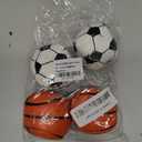 4PC Leather Foot Bags Set, Adult-Sized Shuttlecocks, Featuring Soccer and Basketball Designs, Perfect for Kids and Beginners as Juggling Bags