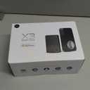 X3 Apple Home Key Door Lock Deadbolt, iOS ONLY, Smart Keyless Entry Door Lock with Fingerprint, Works with HomeKit Over Thread (Border Router), Voice/App/Remote Control, IP65 Weatherproof, Black