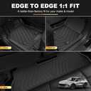 Envista Floor Mats Compatible with 2024 2025 2026 Buick Envista All Weather Floor Mats & Cargo Liner Trunk Set | All Season Guard 2024-2026 Buick Envista Accessories Anti-Slip Mats