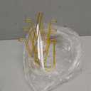Metal Cup Drying Rack with 6 Hooks, Bottle Drying Rack with Drain Tray,Coffee Mug Holder,Mug Organizer Golden