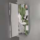 The Peanutshell Crib Mobile for Boys or Girls - White Musical Baby Crib Mobile with 12 Lullabies, Jungle Animal, Baby Safari Animals Nursery Decor