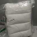 Three Geese Luxury Flat Thin Goose Feather Down Pillows Standard Size, 2.5" Height, 100% Cotton Cover, Medium Firm Hotel Collection Ultra Slim Thin Bed Pillows, Machine Washable, 18 x 26 Inches