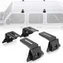 Roof Rack Mounting Brackets Compatible with Wrangler JL JK 2007-2024, Gladiator JT, Cherokee XJ 1984-2001