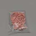 2" Fake Candy Canes-Polymer Clay Candy Cane Craft,Mini Christmas Decorations, 50pcs Peppermint Ornaments for Tree Hanging DIY Decor Supplies (Red White)