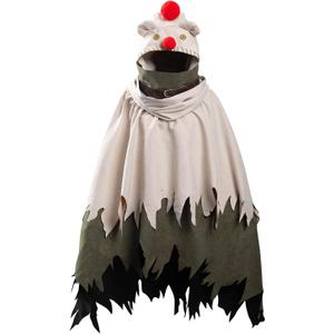 Yuffie Kisaragi Cosplay Costume FF7 Yuffie Cloak Cape Womens Halloween Outfit (Large)