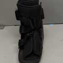 Inflatable Walking Boot, Air Cam Walker Fracture Boot Orthopaedic boot for Sprained Ankle, Short Air Walker Brace for Broken Foot Achilles Tendon Injury Black (Small)