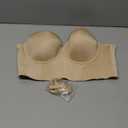Longline Strapless Bras for Women Large Bust Plus Size Strapless Bra Heavy Breast Supportive Lift Corset Bras, 38D