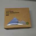 KeaBabies Muslin Hooded Baby Towels for Newborn Girls, Boys  2Pack, 30x30 Organic Cotton Baby Bath Towels Hooded, Soft Absorbent, Toddlers, Kids, Infant, Newborn Bath Essentials (Steel, Petite)