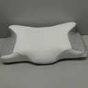 Cervical Neck CPAP Pillow for Side, Back Sleepers to Neck Pain Relief - Reduce Air Leaks & Mask Pressure for Better Sleep- Include CPAP Hose Holder - Avoid Hose Tangles & Keep The Hose Off The Floor (Gray)