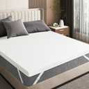 3 Inch Gel Memory Foam Mattress Topper Queen, Cooling Mattress Topper with Removable & Washable Cover, CertiPUR-US Certified