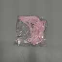 Riceshoot 6 Pcs Pink Bow Ribbon and Pearl Cake Topper, 5x7 Vintage Cupcake Decorating for Coquette Themed Party, Bridal Party Decoration, Birthday Valentine Candle Accessory, Engagement Dessert Decor