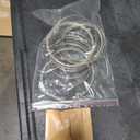 Frame Amo 40x40 Solid Wood Poster Frame Black, with 29.5x29.5 White Mat Opening for 30x30 Image, 1.5 inch Wide, 1 inch Thick, Acrylic Front, Gallery Grade