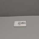 SOPHIYAYA 2 Pack Vertical Sliding Hard Plastic Badge Holder – Secures Work ID, Key Card, Credit Cards for Office, Factory, School, Teachers & Students (Black)