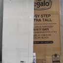 Regalo Safety 36" Extra Tall Baby Gate for Doorways & Bottom of Stairs, Pressure Mounted Walk Through Gate for Babies, Toddlers & Pets, Tested & Safe for 30 Years, American Designed, American Owned