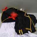 fun shack Pirate Costume Women, Buccaneer Outfit for Adults, Halloween Pirate Attire, Dress Up Party Costume (Medium, Black)