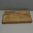 WORKPRO 12" Clamps for Woodworking 2-Pack, Quick-Release Wood Clamps/Spreader Light Duty, One Hand F Clamps 150 LBS Load Limit, Ideal for Woodworking and DIY Projects