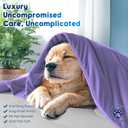 Cooling Blanket for Hot Sleepers & Night Sweats – Cooling Comforter, Breathable Lightweight Double-Sided Summer Bedding, Breathable Soft All Season (Lavender, Queen (90"x90"))
