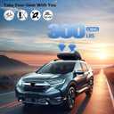 FengYu Roof Rack Cross Bars 300lbs Compatible with Honda CRV CR-V 2017-2022 with Side Rails (Not for 2023 2024 2025 2026), All-Metal Aluminum Roof Rails Crossbars Rooftop Cargo Bar Black Luggage Racks