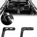 JROAD Bronco Aluminum Grab Handles Roll Bar Non-Slip Grip HandlesCompatible with Ford Bronco 2021-2025 Front or Rear Seat 4 Door Soft/Hard Top,Bronco Raptor Interior Accessories 2PCS/Black