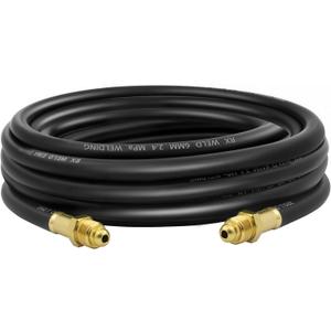 RX WELD Inert Gas Welding Hose - Argon Flow Hose (30FT, Black)