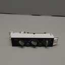 Caenagrion HVAC AC Heater Control Panel Replacement for C1500 C2500 C3500 K1500 K2500 K3500 Pickup Silverado Suburban 1996-2000, Push Button Switch, Rotary Actuator, Manual Operation, Black