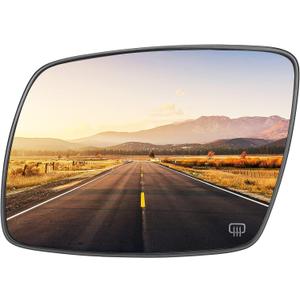 Driver Left Side Heated Mirror Glass Fits for Dodge Journey 2009-2019 Replacement for 68045693AA 68045691AA