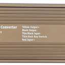 Pro Chaser DCDC Golf Carts RVs 48V 36V Volt Voltage to 12V Step Down Voltage Reducer Regulator for Headlights Taillights Solar Panels Radios (30A 360W)