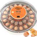 Incubators for Hatching Eggs with Automatic Egg Turning, Auto Temperature Control, Humidity Display, LED Egg Candler, 30 Eggs Incubator for Chicken, Quail, Parrot Eggs