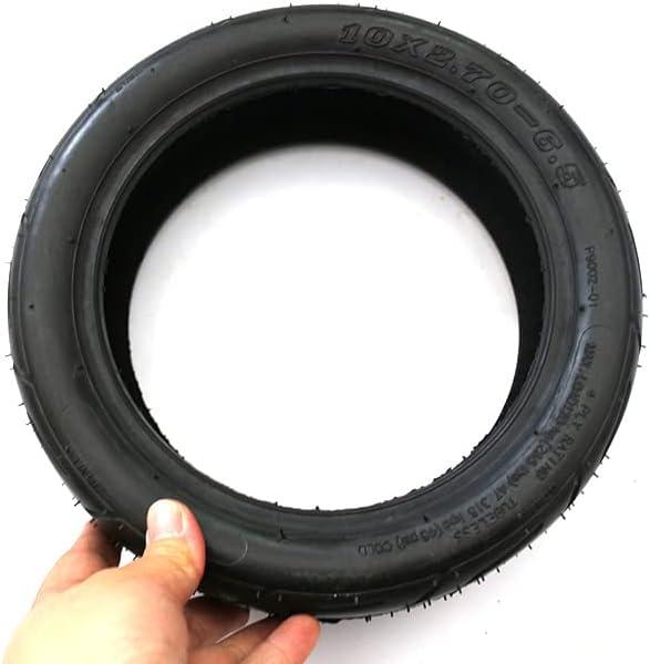 Electric Scooter Tires Tubeless Tire 10x2.70-6.5 Vacuum Tyres Fits Electric Scooter Balanced 10 Inch Vacuum Tires For Many Size Like It Scooter Replacement Wheels