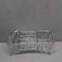 Cisily Sponge Holder for Kitchen Sink, Sink Caddy Organizer with High Brush Holder, Kitchen Countertop Organizers and Storage Essentials, Rustproof 304 Stainless Steel (Silver, 9.25)