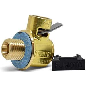Fumoto F-133: STANDARD VALVE WITH 12MM-1.25 THREADS WITH LEVER CLIP