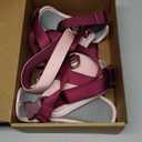 No Pull Dog Harness Leash and Collar Set, Soft Adjustable Dogs Vest Reflective and Comfortable Handle Pink, Size: Large