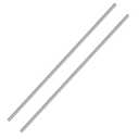 2PCS 8mm x 500mm Steel Rod Linear Rod Motion Shaft for 3D Printer and DIY Craft Tool (500mm, 2)
