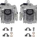 PAROD Rear Disc Brake Caliper Fit for Audi TT Quattro 2000-2006, VW Jetta 2000-2008, Jetta City 2007-2009,Replace#19B2575 19B2574
