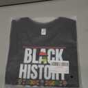 Kids Black History Shirt,Toddler Black History Month T-Shirt Boys Girls, African American Tee, 2-6T