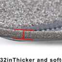 FZJDSD 2pcs Dark Gray Auto Door Panel Armrest Cover Replacement Compatible with Honda Odyssey 2011 2012 2013 2014 2015 2016 2017 Microfiber Leather Car Door Armrest Replacement Anti-Scratch