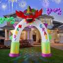 [2026 New] 10FT Huge Lobster Arch Inflatable, Mardi Gras Inflatable Decoration Decorations, Build-in LED Lights, Blow up Outdoor Yard Decorations for Party, Indoor Home Celebration Garden Lawn