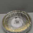 15 Inch Gold Modern Crystal Flush Mount Chandelier,Large Dimmable LED 5CCT 3000K-6000K 36W Round Close to Ceiling Lighting Fixtures for Dining Room,Kitchen,Living Room,Bedroom