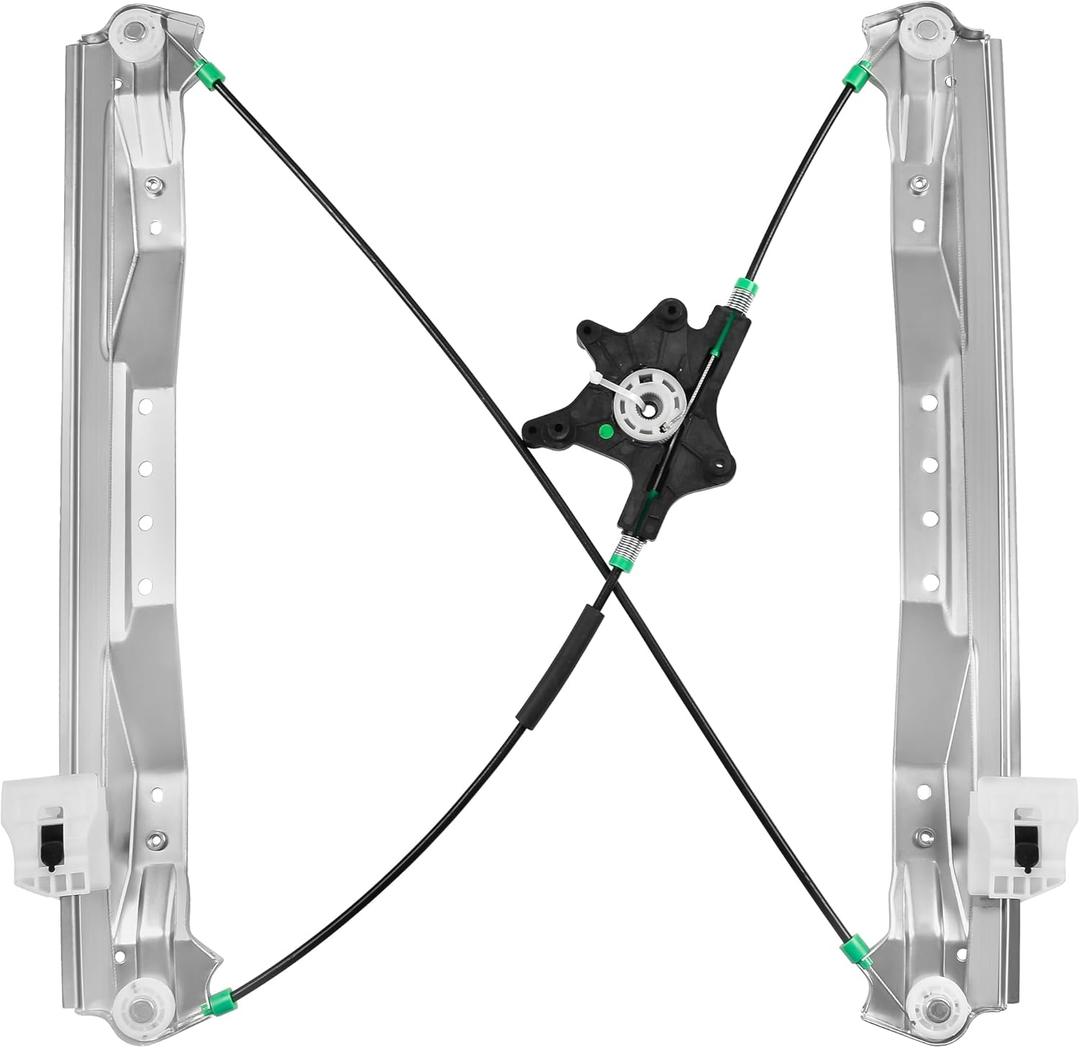 Front Passenger Side Power Window Regulator Without Motor Fit for 2008-2016 Town & Country, Dodge Grand Caravan, Ram C/V, Routan, 749-509, 68030654AA