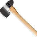 King of Diamonds Throwing Axe: World Axe Throwing League Premium Competition Throwing Axe, WATL Throwing Hatchet with Round Hickory Wooden Handle (Round Handle)