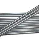 Metal Stakes, 10 Inch 50Pcs Galvanized Landscape Spikes,Garden Nails for Turf,Weed Barriers,Tent and More (50, Silver)